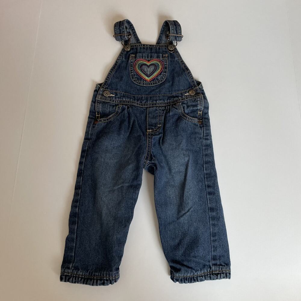 Oshkosh Denim Heart Overalls